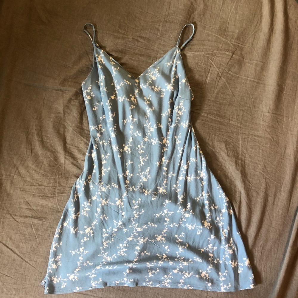 Blue Mini Dress